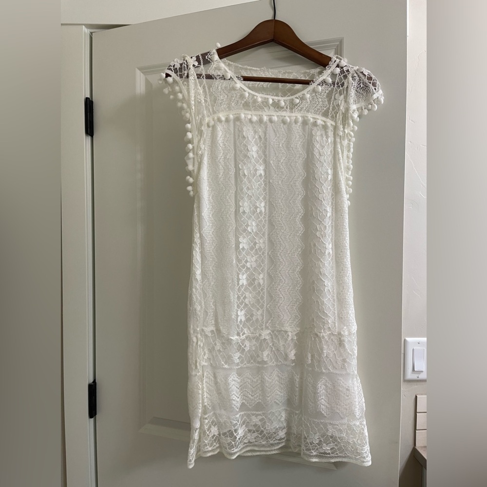 White dress- size medium (junior)